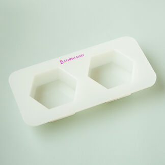 2 Cavity Hexagon Silicone Mold
